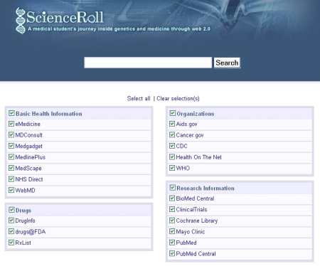 scienceroll-search